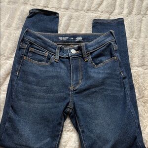 Old Navy Blue Rockstar High-rise jeggings NEW